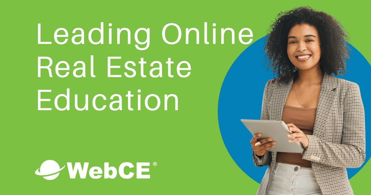 Real Estate Continuing Education | Real Estate CE | WebCE