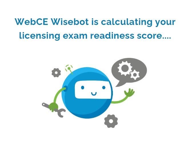 AI-Powered Wisebot Calculating an Exam Readiness Score