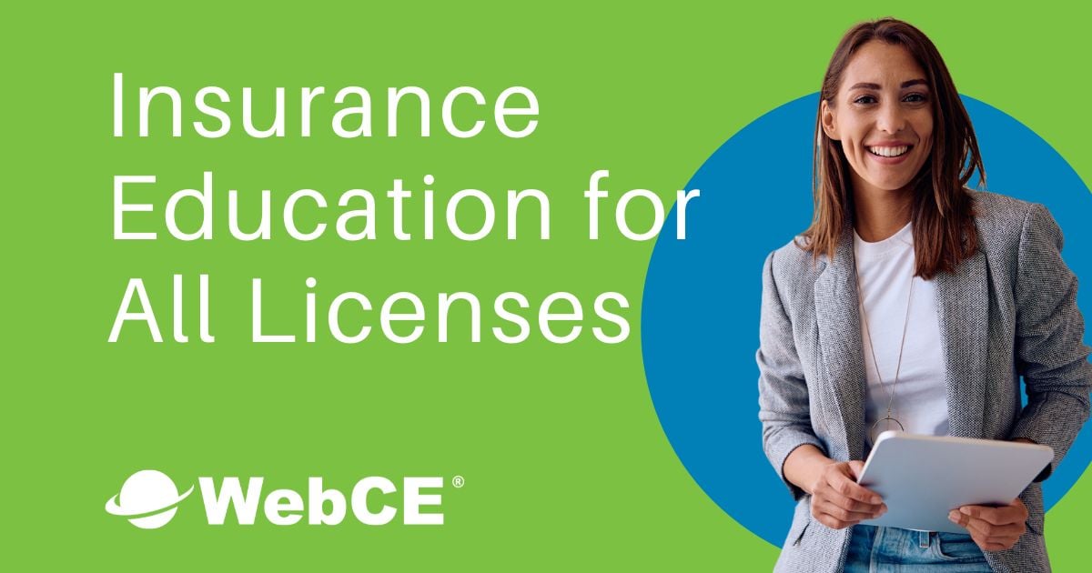 Insurance Exam Prep | Insurance CE | Insurance Producer Training | WebCE